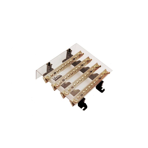 [ELN/410400AS] DISTRIBUIDOR TETRAPOLAR INDUSTRIAL STANDAR 4X400A (10 BORNES) - ELENT