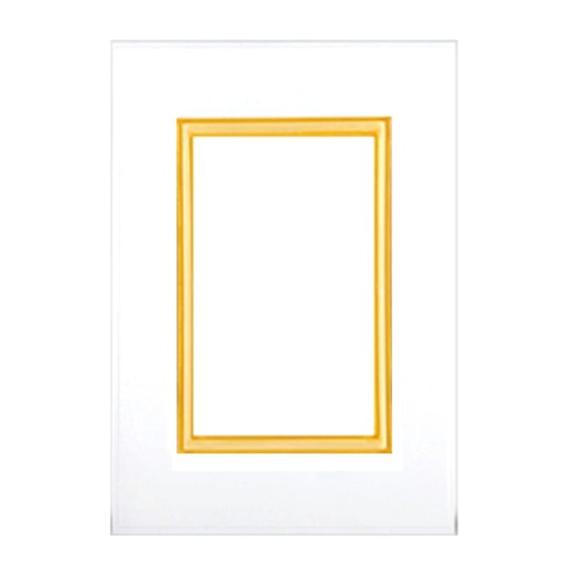 [KS41544] TAPA ZEN COLORS 3 MODULOS NARANJA - KALOP