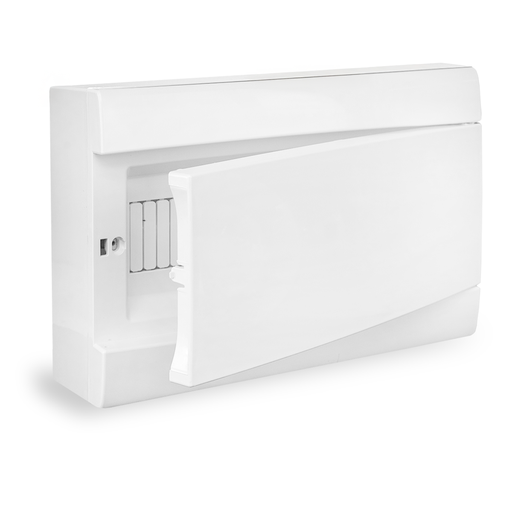 [GEN/04612] CAJA TABLERO PARA TERMICA 12 MODULOS DIN SOBREPONER PUERTA BLANCA - GENROD