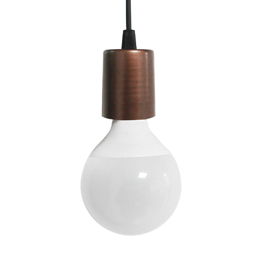[BELL005/CB] COLGANTE CAPUCHON SIMPLE COLOR COBRE BRILLANTE.  - SPOTSLINE