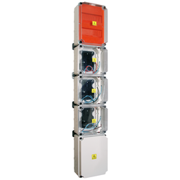 [ROK/RN10300ZZ] COLUMNA DE MEDICION P/3 MEDIDOR MONOFASICO TARIFA 1 EDENOR  - ROKER