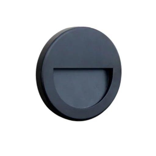 [32057/M] APLIQUE DE PARED LED 3W LUZ DIA-NEUTRA-CALIDA FLOE M NEGRO - 180 ILUMINACIÓN