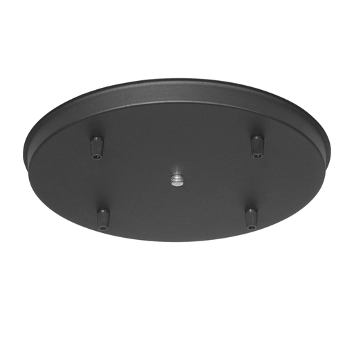 [X-66N/T] BASE REDONDA 4 LUCES SIN CABLE 300X23MM NEGRO - FERROLUX