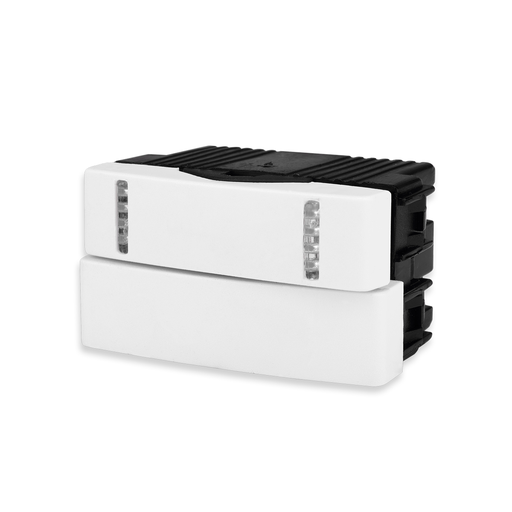 [KL40123] MODULO MEDIO PUNTO COMBINADO BLANCO - KALOP