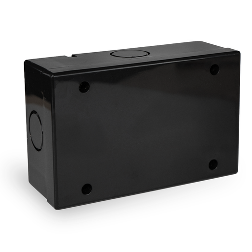 [KL42116] CAJA SIGMA 4 MODULOS CIEGA SOBREPONER IP40 NEGRA - KALOP