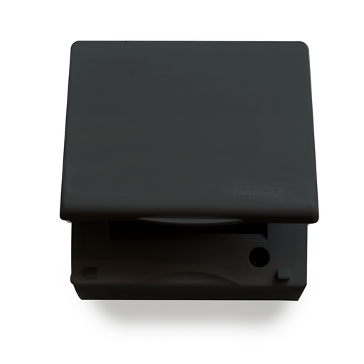 [KL42316] CAJA SIGMA 2 MODULOS SOBREPONER CON TAPA CIEGA IP55 NEGRA - KALOP