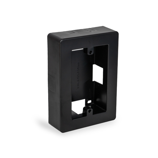 [KL02478] CAJA PARA CABLECANAL 5X10CM SOBREPONER MINI NEGRA - KALOP