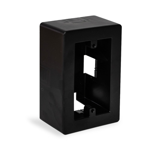 [KL02480] CAJA PARA CABLECANAL 5X10CM SOBREPONER MAXI NEGRA - KALOP