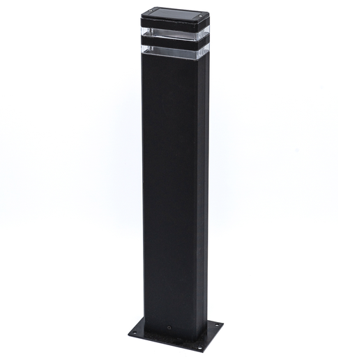 [SJ/4733-02] MARCA SENDERO ALUMINIO 64CM E27 EXTERIOR NEGRO - SAN JUSTO