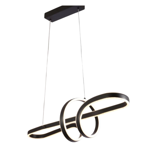 [19172] COLGANTE LED 84W LUZ DIA/NEUTRA/CALIDA OL BLACK NEGRO - 180 ILUMINACION