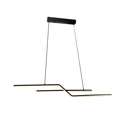 [18017] COLGANTE SUSPENSION LED 22W LUZ DIA/NEUTRA/CALIDA SEVERENCE NEGRO - 180 ILUMINACION