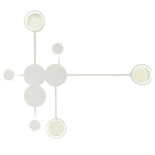 [19188] APLIQUE LED 36W LUZ DIA/NEUTRA/CALIDA ART NEO BLANCO - 180 ILUMINACION