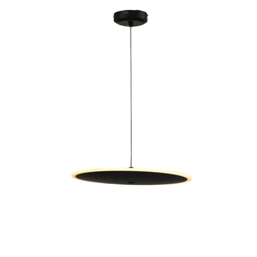 [19104/24] COLGANTE LED 24W LUZ CALIDA BERCO M NEGRO - 180 ILUMINACION