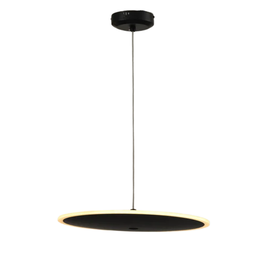 [19104/36] COLGANTE LED 36W LUZ CALIDA BERCO L NEGRO - 180 ILUMINACION