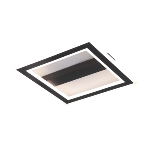 [19128] APLIQUE LED SMART 30W LUZ DIA/NEUTRA/CALIDA DIMERIZABLE ENMARQUE NEGRO - 180 ILUMINACION