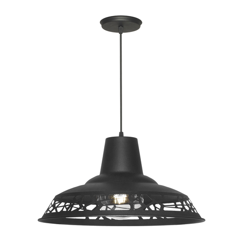 [C-1308N/T] COLGANTE DIJON 43CM DIAM ALT 21,6CM NEGRO - FERROLUX