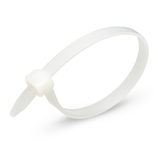 [PN48-200B] PRECINTO 4.8MM X 200MM BLANCO (100 UNIDADES) - INTECK