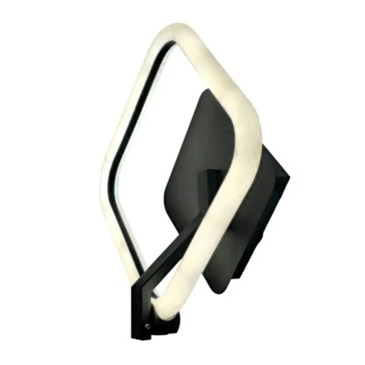 [19194/NE] APLIQUE LED 15W LUZ DIA/NEUTRA/CALIDA DEPLAY NEGRO - 180 ILUMINACION