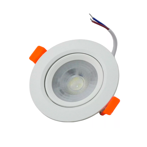 [NOV/NL-SP07WRC] SPOT DICRO LED DE EMBUTIR REDONDO 7W LUZ CALIDA BLANCO - NOVA