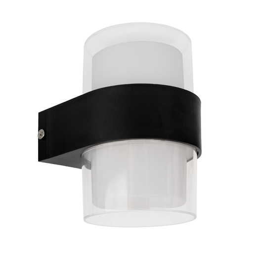 [NOV/NL-BR10WC] APLIQUE BIDIRECCIONAL REDONDO 10W LUZ CALIDA NEGRO - NOVA