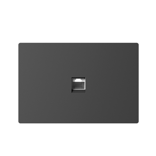 [MILAN-RJ45-G] LLAVE DE LUZ ARMADA RED RJ45 GRIS MILAN BASTIDOR METALICO - MACROLED