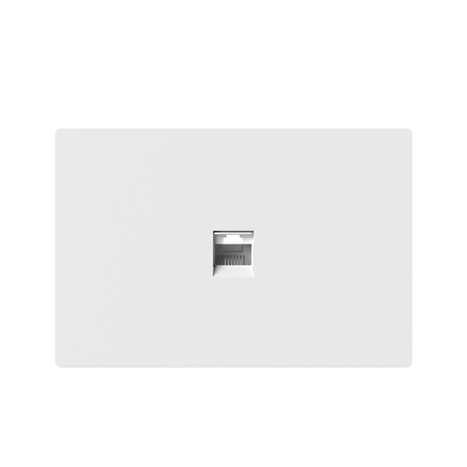 [MILAN-RJ45-B] LLAVE DE LUZ ARMADA RED RJ45 BLANCO MILAN BASTIDOR METALICO - MACROLED
