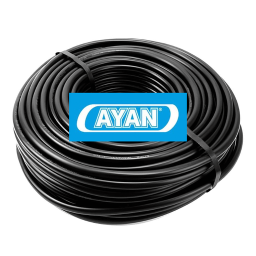 [AYN/TT5X2.5] CABLE TIPO TALLER 5X2.5MM NEGRO (X100MTS) - AYAN CABLES