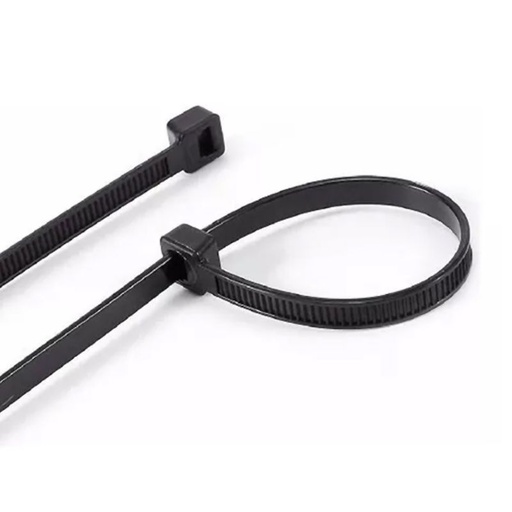 [CDL/7423] PRECINTO 4.8MM X 400MM NEGRO (100 UNI) - CANDELA