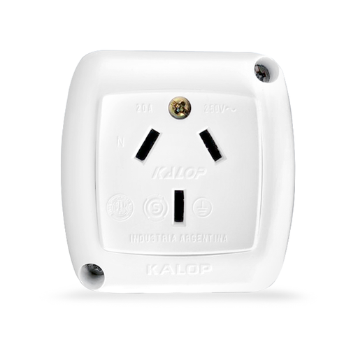 [KS39660] LINEA SUPERFICIE TEKNA 1 TOMA IRAM 20A - KALOP