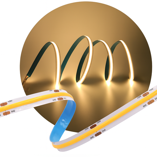 [INO/XTICOB-220C] TIRA LED COB LUZ CALIDA 5MTS INTERIOR 45W 220V  - INOLUX