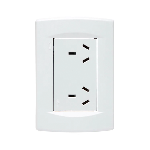 [545248] LLAVE ARMADA LIFE TOMA DOBLE IRAM BLANCO PURO - SICA