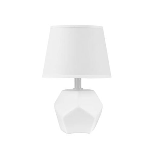 [27063/BL] VELADOR CERAMICA 250MM E27 HARBOUR BLANCO - 180 ILUMINACION