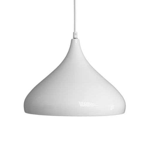 [15089/BL] COLGANTE 1 LUZ E27 VALENTIN BLANCO - 180 ILUMINACION