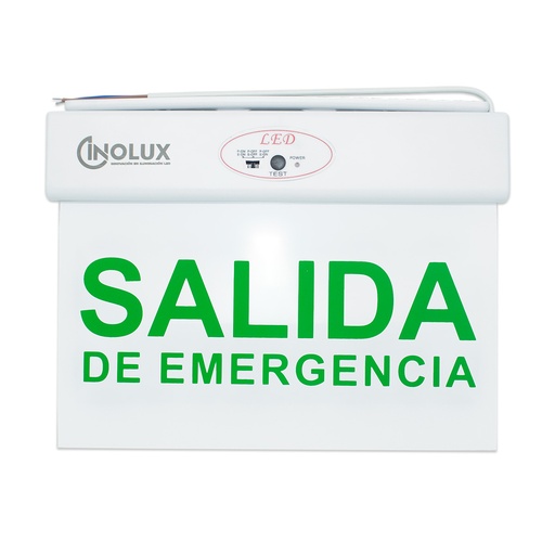 [INO/XCL-S.EMER] CARTEL DE SALIDA DE EMERGENCIA LED 3W 220V - INOLUX