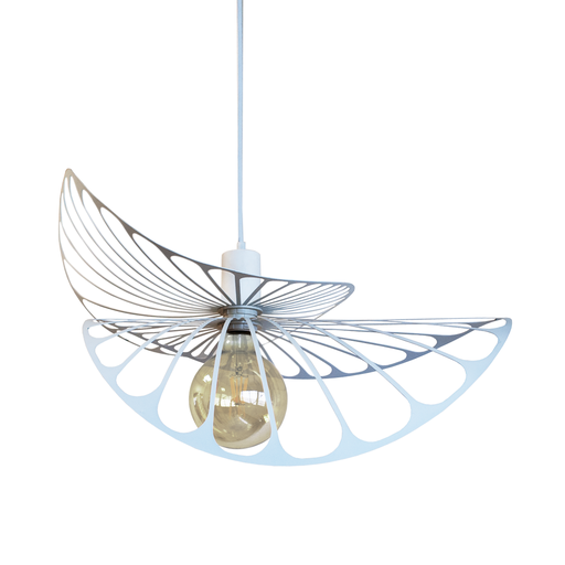 [C-1328/50/BT] COLGANTE POTENZA 1 LUZ E27 40X65X55CM BLANCO - FERROLUX