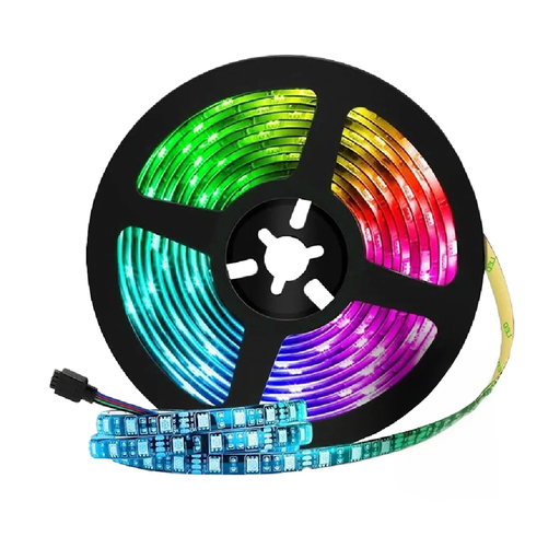 [CDL/7634] TIRA LED RGB CON ACCESORIOS (X 20 MTS) - CANDELA
