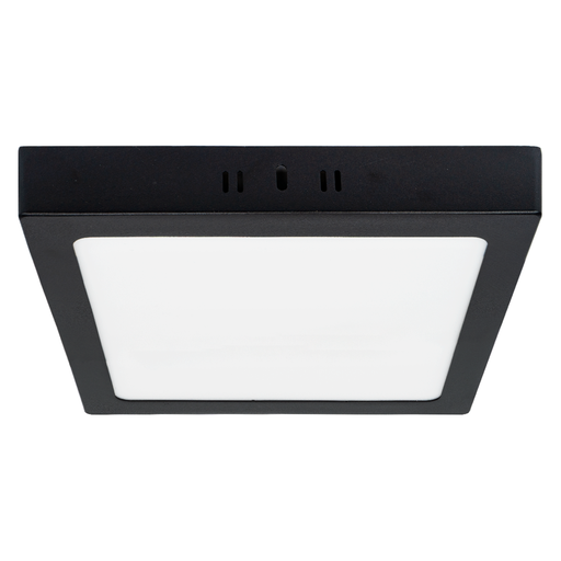 [CDL/7731] PLAFON LED APLICAR 18W CUADRADO LUZ CALIDA NEGRO - CANDELA