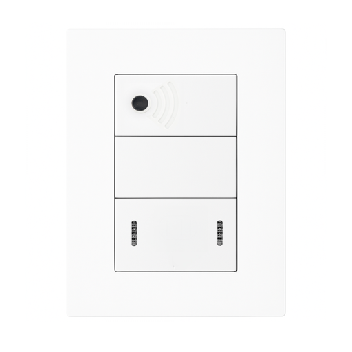 [KS40940] LLAVE ARMADA 1 PUNTO SMART 1 SALIDA + PUNTO COMBINADO BLANCO - KALOP