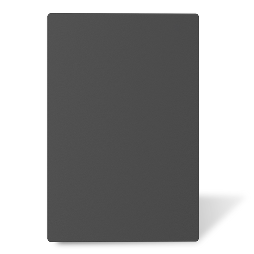 [MILAN-TAPA-TCR-N] TAPA CIEGA PARA BASTIDOR RECTANGULAR MILAN NEGRO - MACROLED