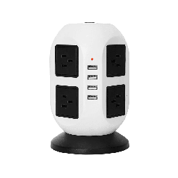 [TBC/EV-P8U4N] PROLONGADOR MULTI 8 TOMA + 4USB 2.4A