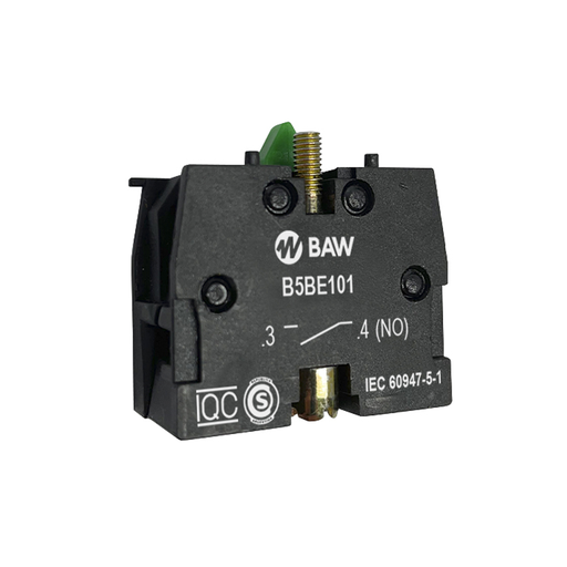 [B5BE101] BLOQUE CONTACTO AUXILIAR NORMAL ABIERTO - BAW