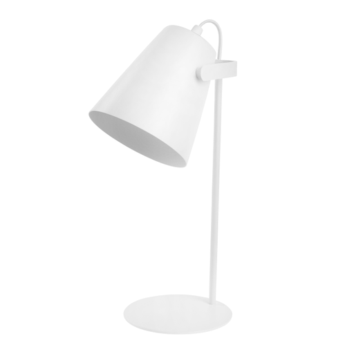 [5211/D/BL] VELADOR BASE REDONDA CON MOVIMIENTO E27 BLANCO - FAROLUZ 