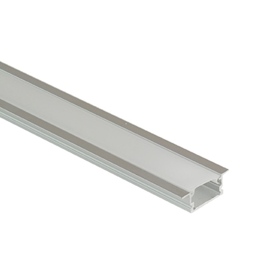 [TBC/APR-197] PERFIL DE ALUMINIO DE EMBUTIR 13X7 2MTS PARA TIRA LED - TBCIN