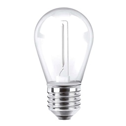 [BFS14-1V] LAMPARA FILAMENTO LED GOTA 1W LUZ VERDE  - MACROLED