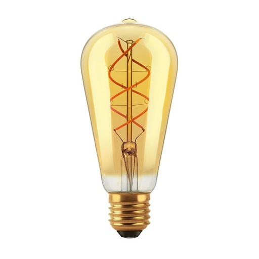 [BFST19-5WW] LAMPARA LED FILAMENTO EDISON GOLDEN ST19 5W CALIDA  - MACROLED