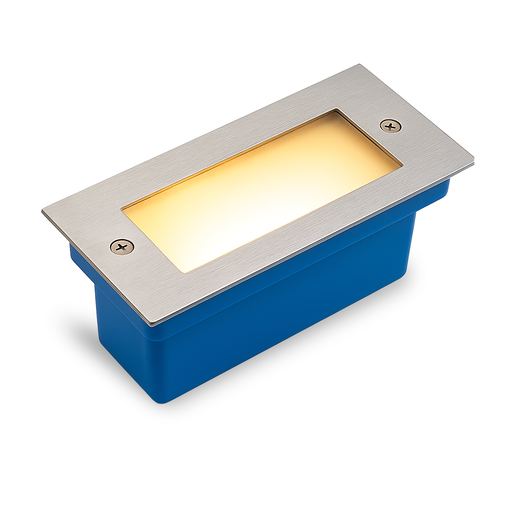 [32021] APLIQUE PHILA EMPOTRABLE DE PARED O PISO DE ALUMINIO LED 2W - 180° ILUMINACIÓN