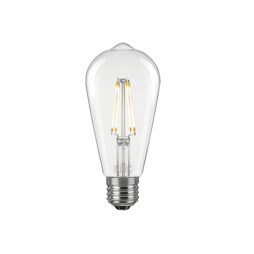 [LAM9440] LAMPARA STYLE EDISON ST64 FILAMENTO LED E27 8W CLARA LUZ CALIDA - ALIC