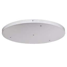 [ART0051] BASE REDONDA P/3 LUMINARIAS COLGANTES BLANCA - ALIC
